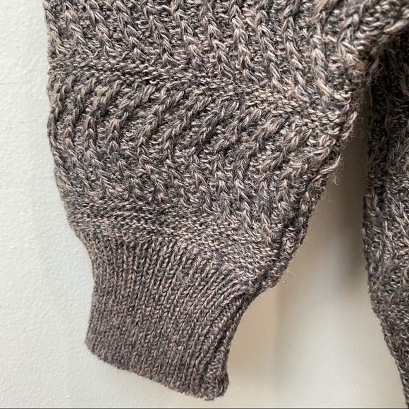 Vintage Pure New Wool Chunky Knit Sweater - Picture 4 of 14